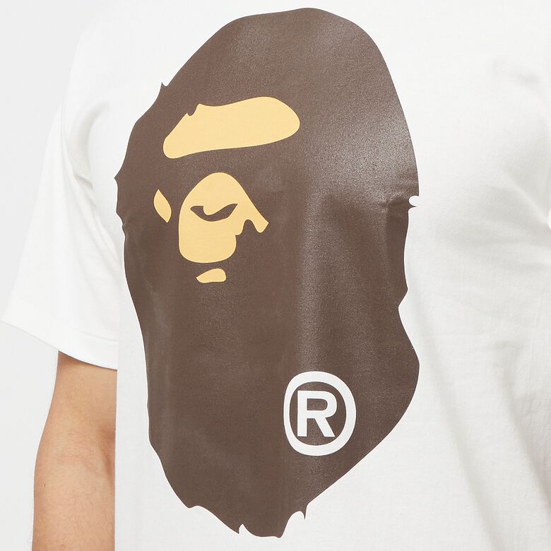 A Bathing Ape Big Ape Head Tee white