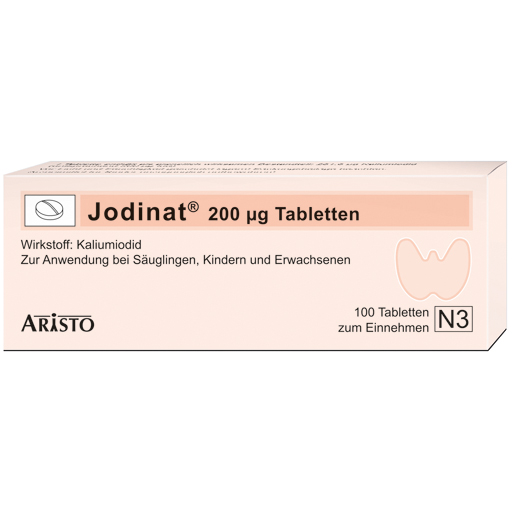 JODINAT 200 µg Tabletten  100 St  Tabletten