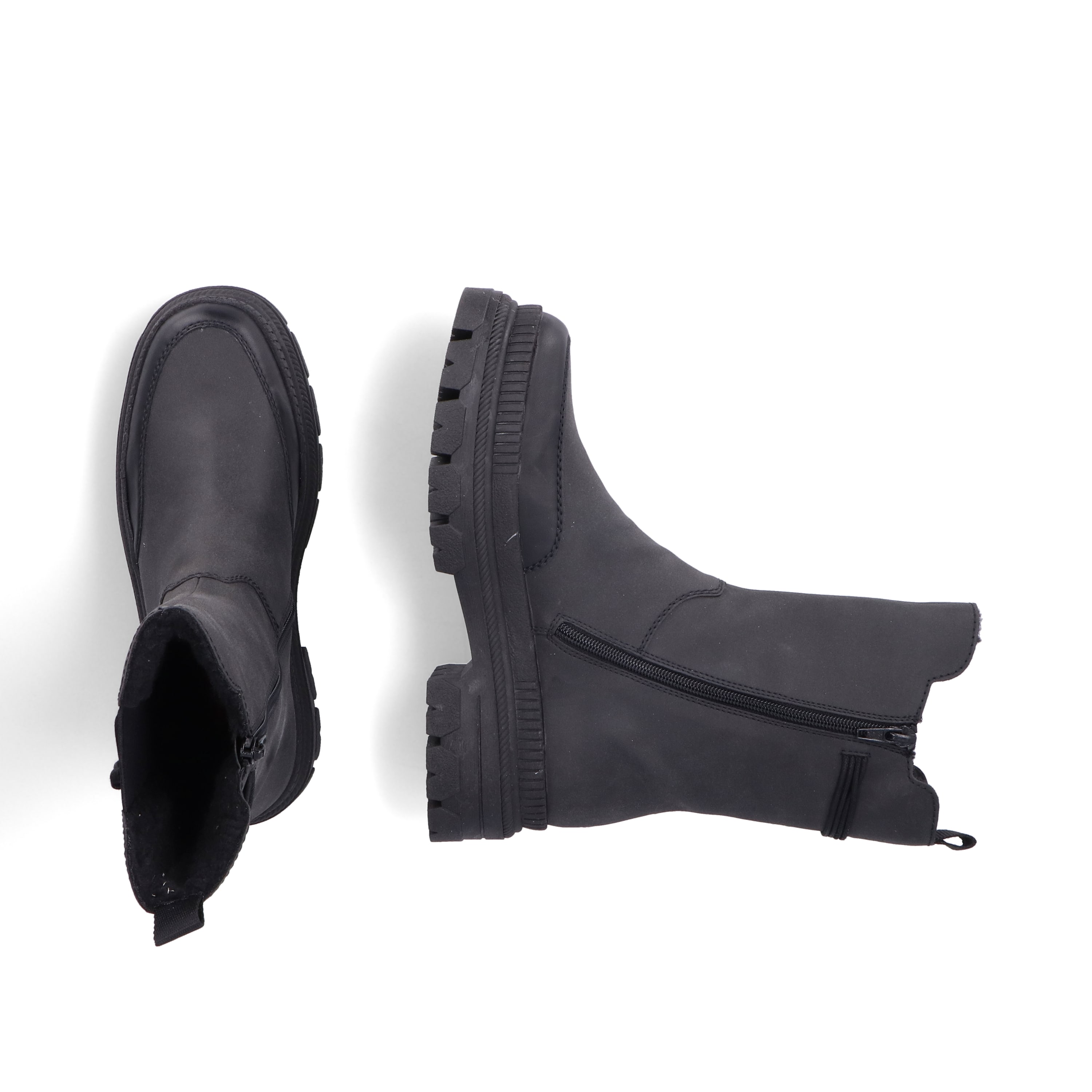 Rieker Damen Chelsea Boots nachtschwarz