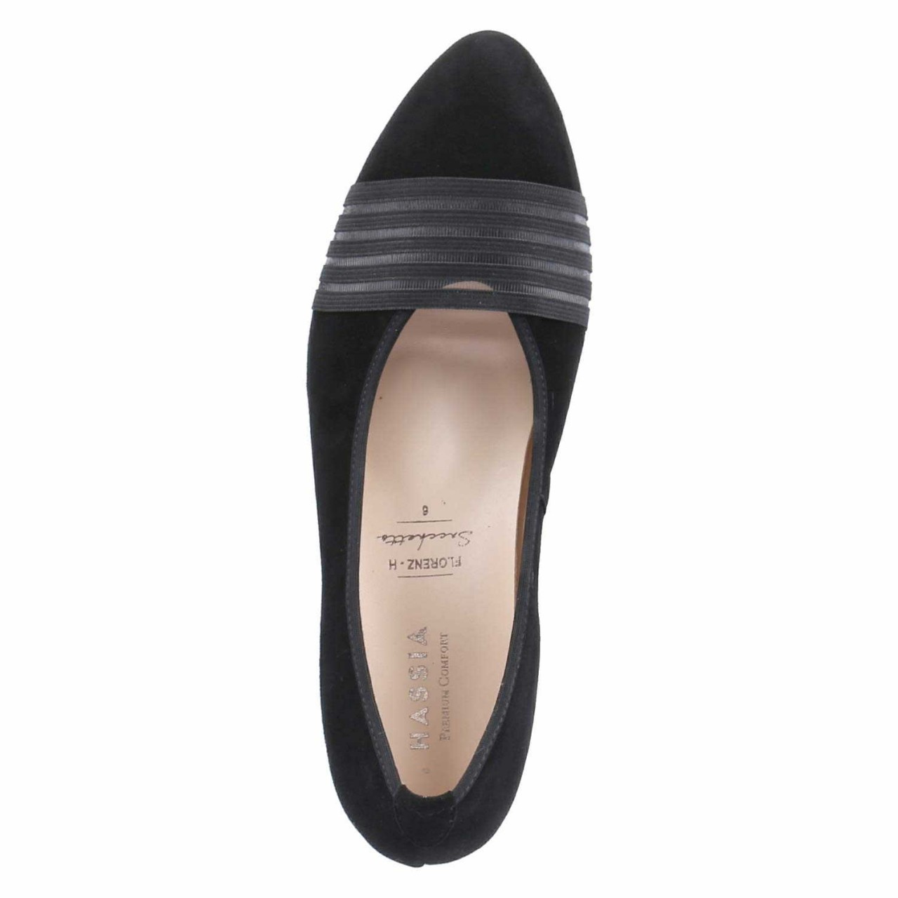 HASSIA Modische Pumps schwarz Florenz H