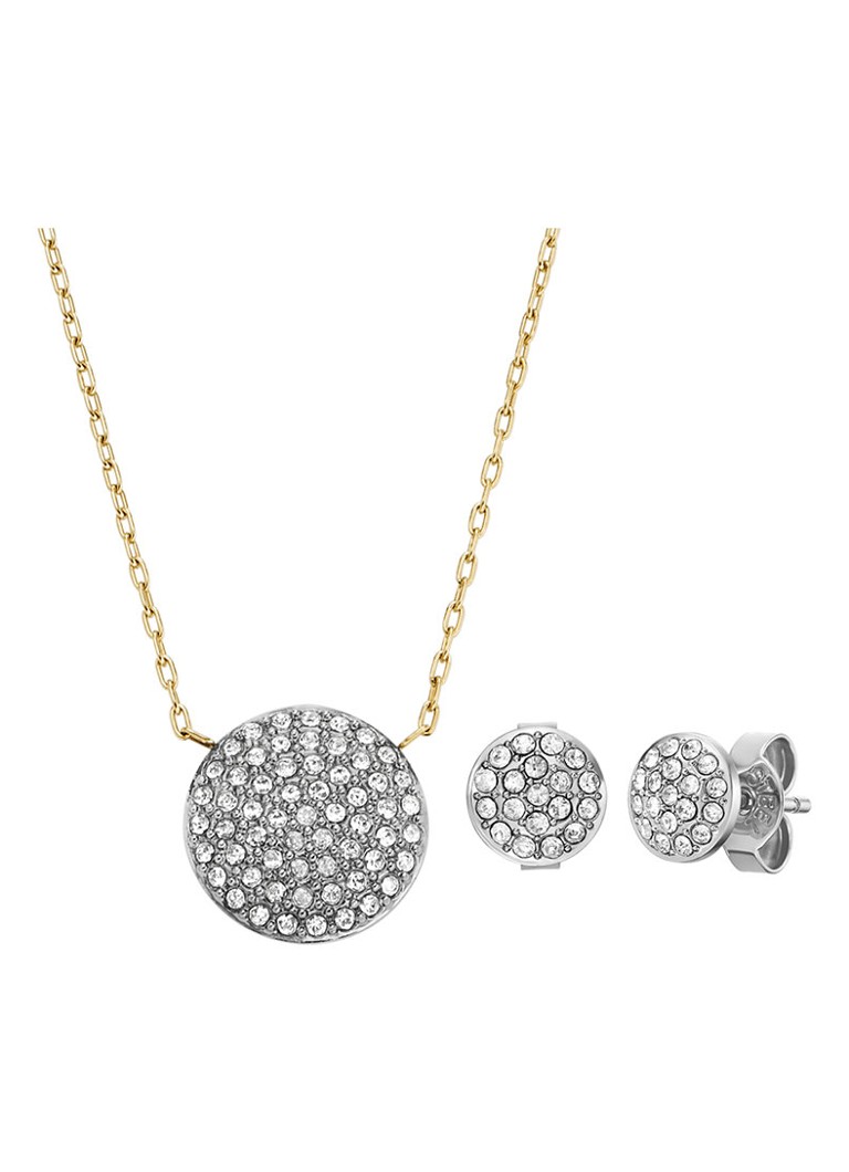 Colier și cercei Fossil (set de 2 piese) JF04815SET