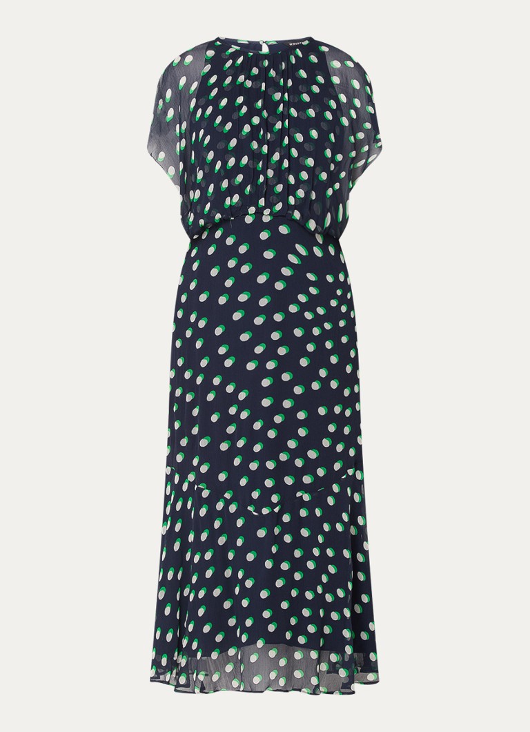 Whistles Moon Spot maxi dress with print