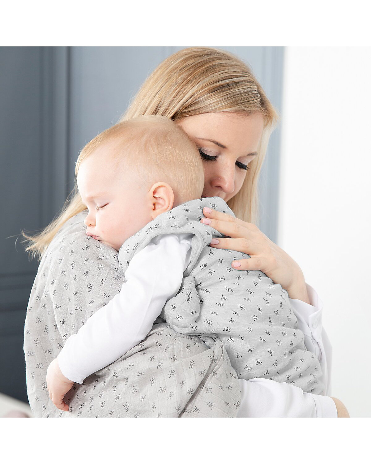 Schlafsack Lil Planet grau, 110 cm