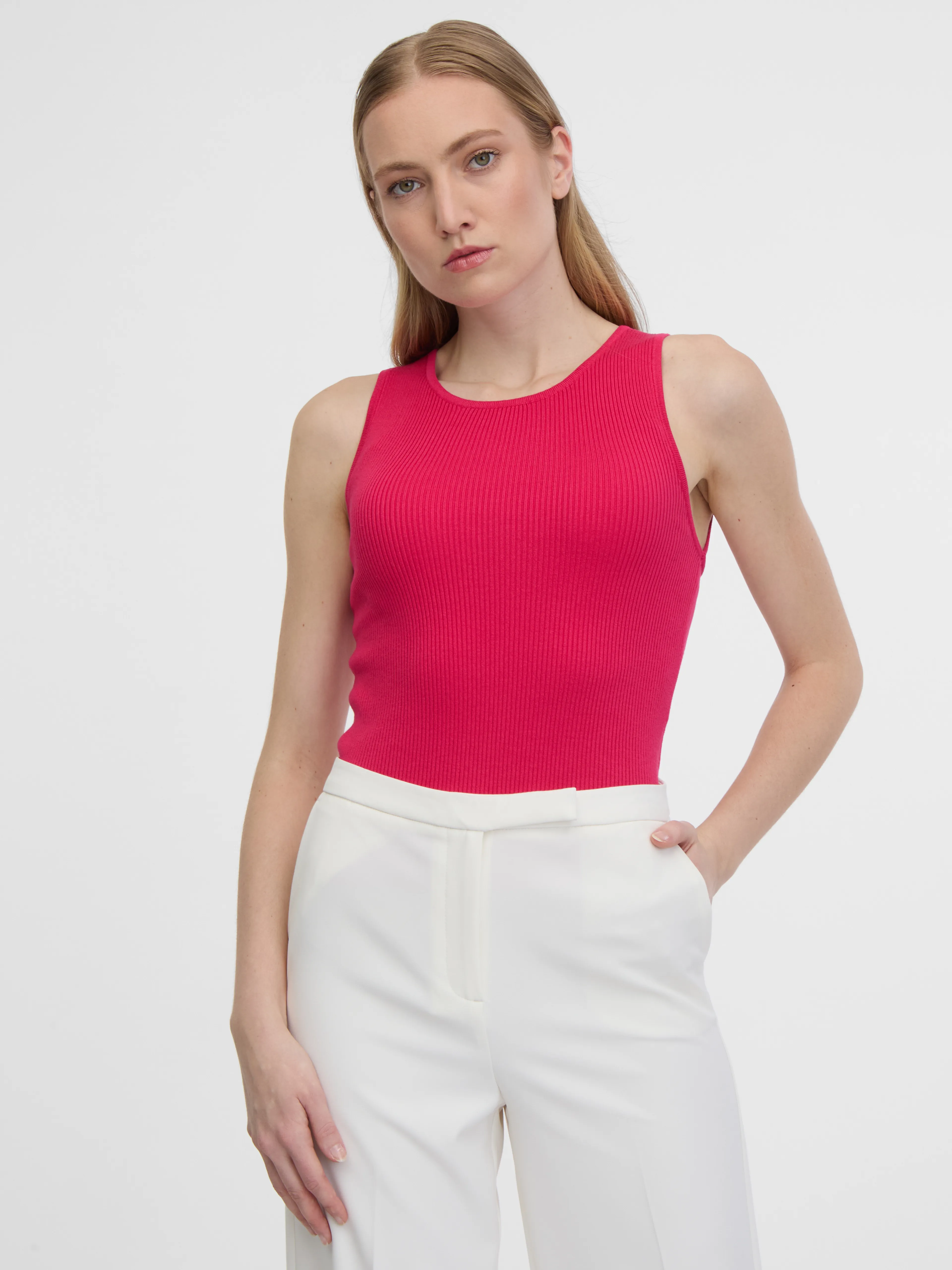 Dunkelrosa Damen Tank Top ORSAY