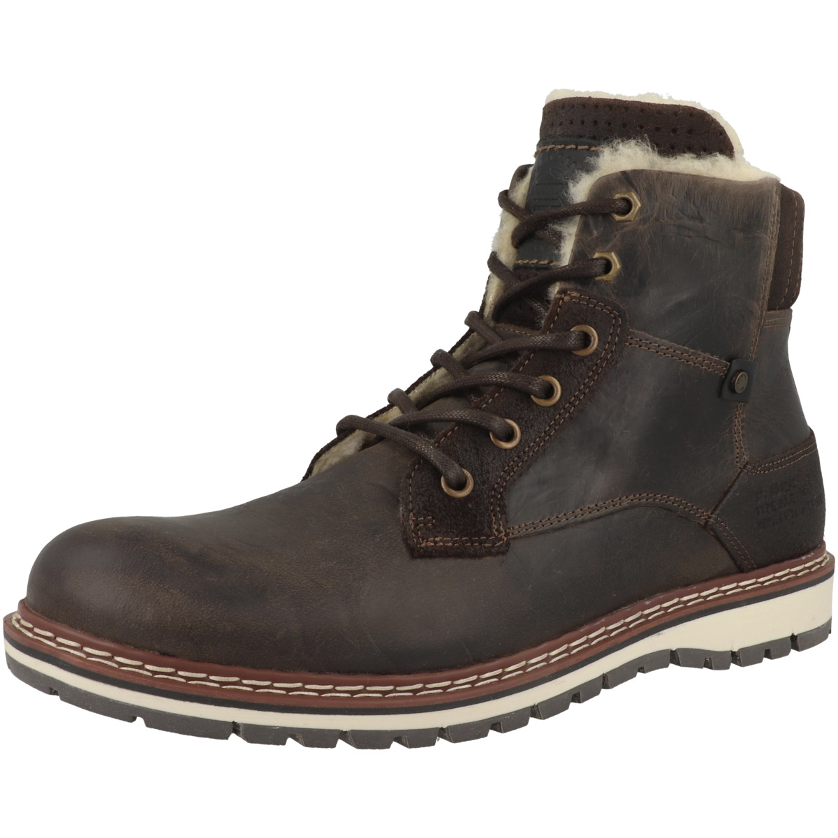 Bullboxer 877K55858A Schnürboots dunkelbraun