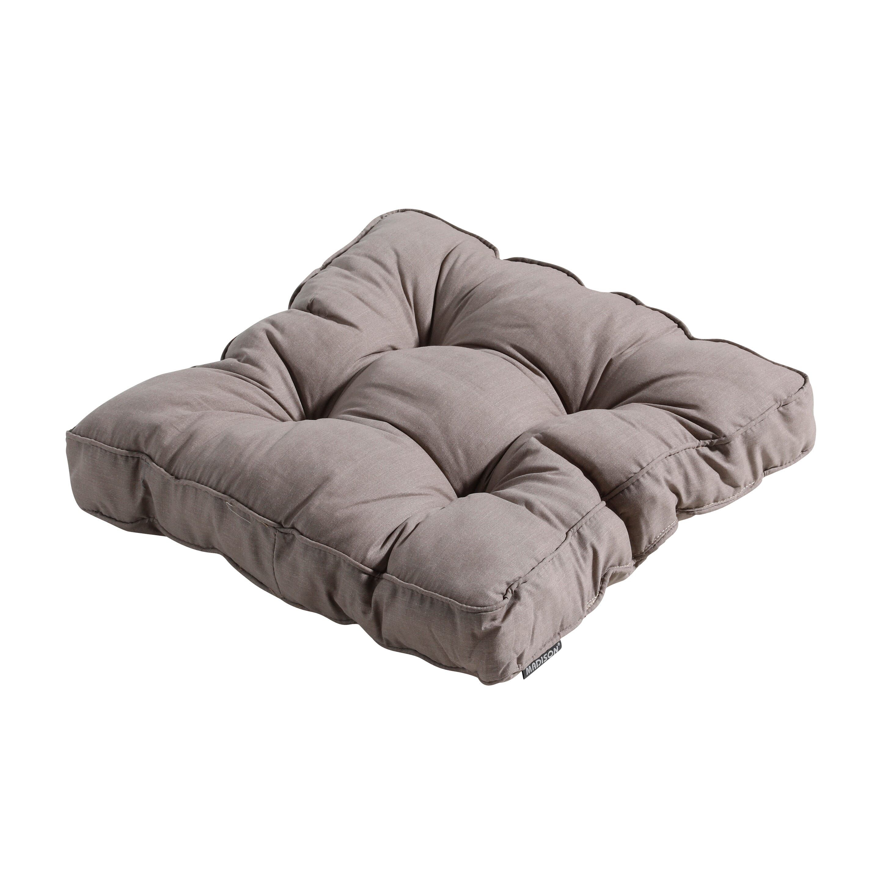 Madison Basic Taupe 47x47 Sitzkissen