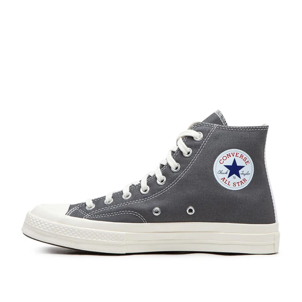 Converse x new big heart chuck taylor 70 high grey P1K122-GYSP39 / schwarz