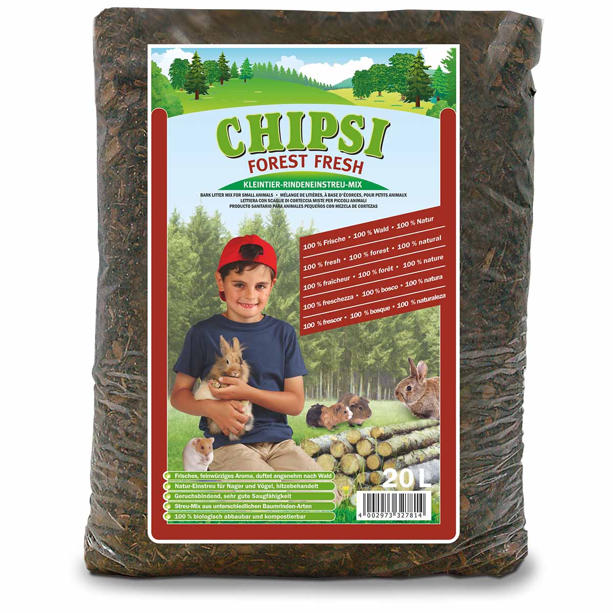 Chipsi Kleintiereinstreu Forest Fresh 20L kaufen