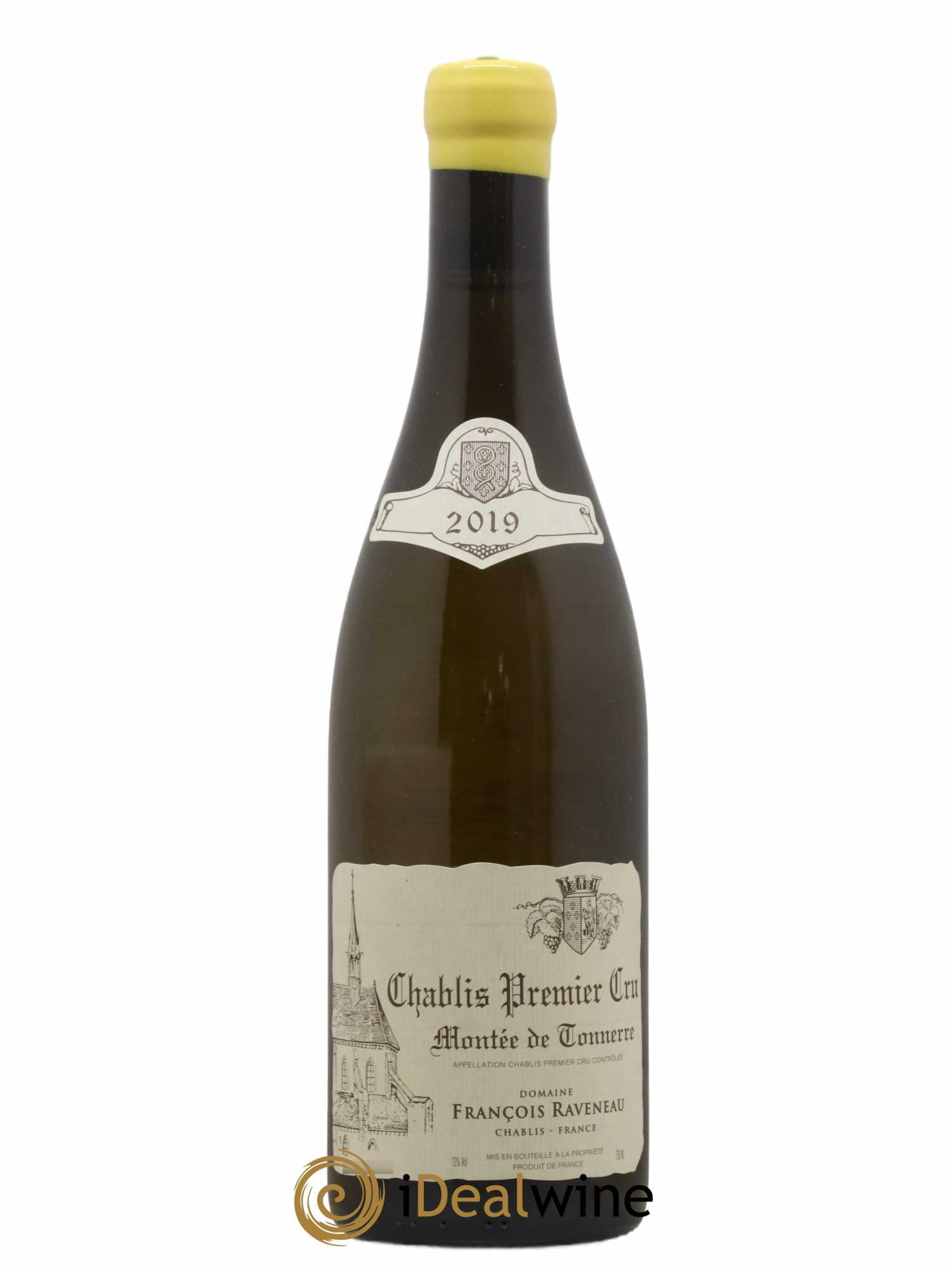 Chablis 1er Cru Montée de Tonnerre Raveneau (Domaine)  2019 - Lot de 1 Bouteille
