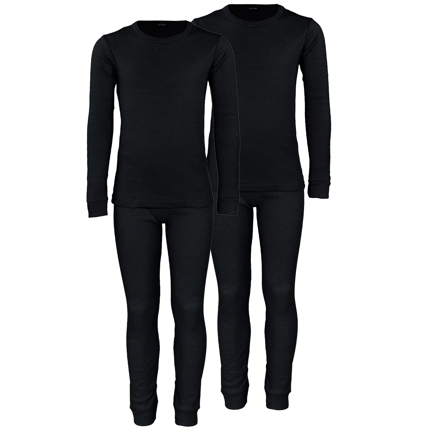 Black Snake Thermounterhemd cuddle Set mit Kinder Thermounterhosen