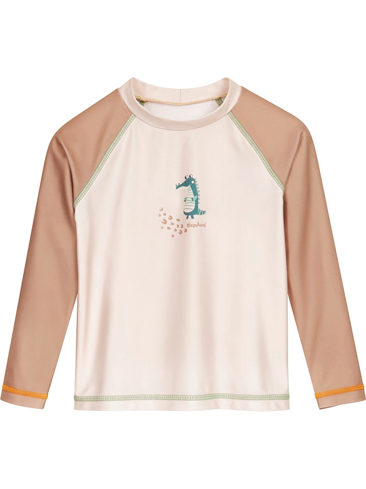 Playshoes Badeshirt in Beige/ Hellbraun günstig kaufen