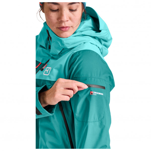 Ortovox - Women's 2L Swisswool Sedrun Jacket - Skijacke