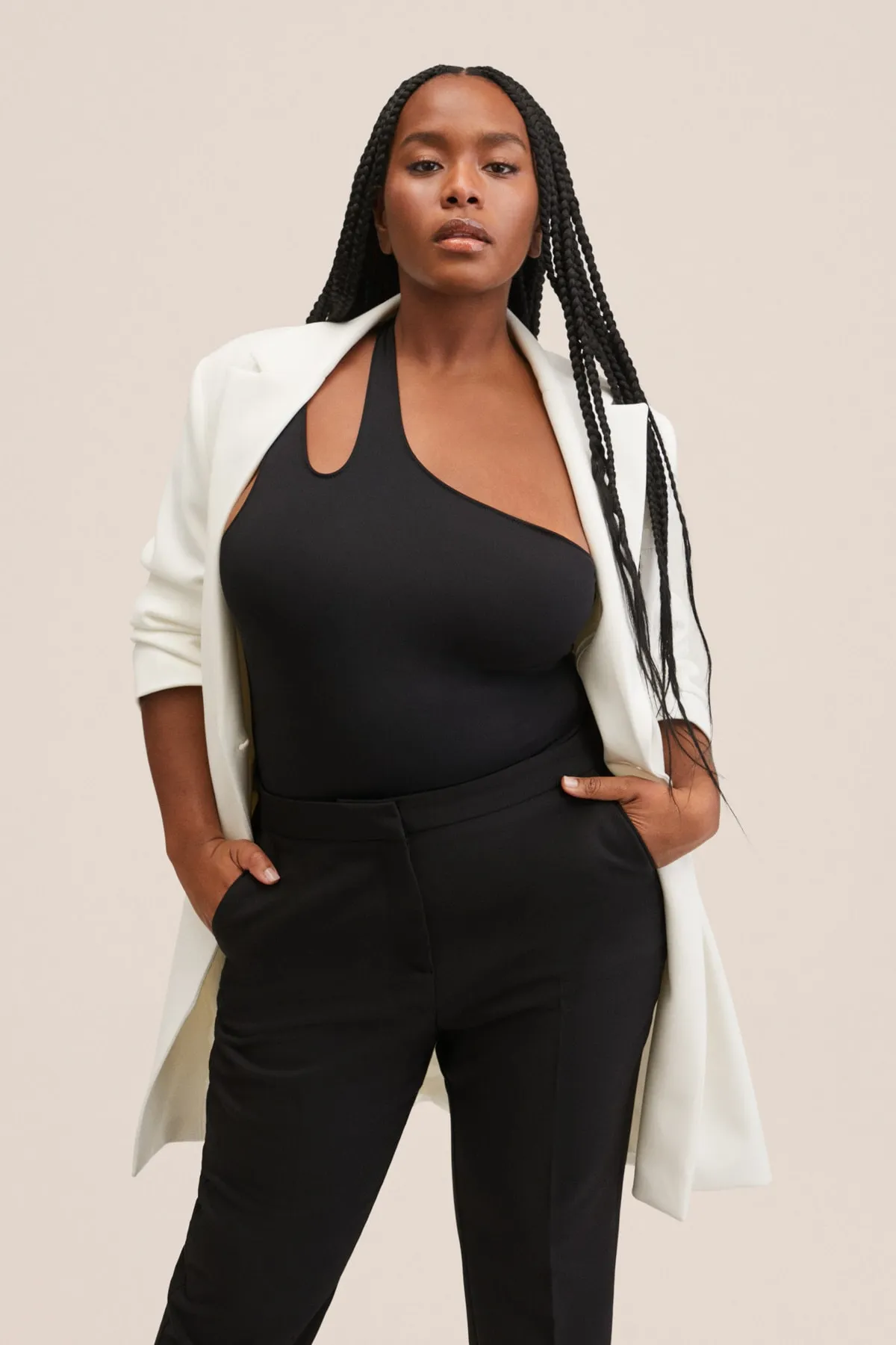 MANGO  27014759 Frau / Mädchen Schwarz