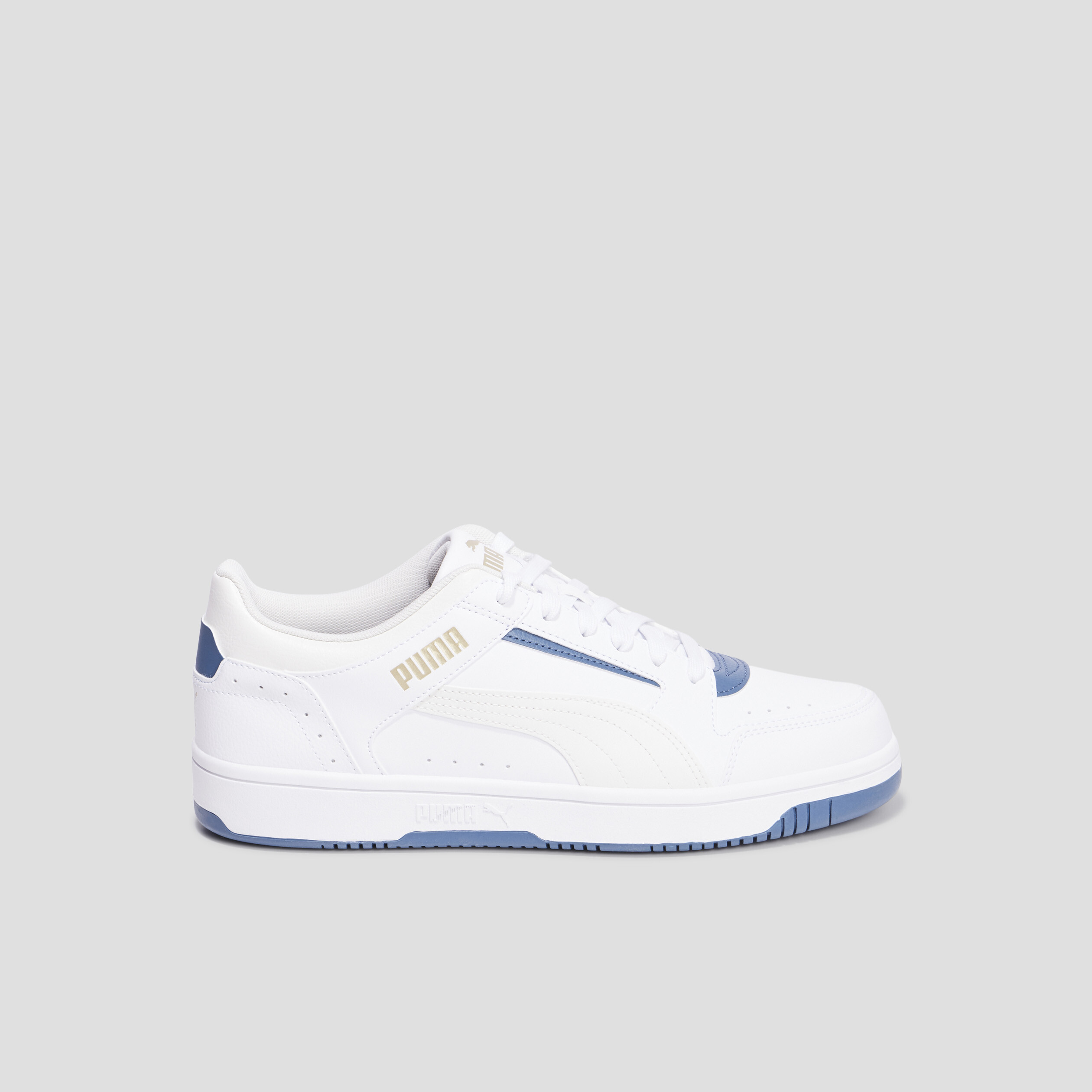 Tennis basses à lacets Puma Rebound Joy blanc homme | La Halle