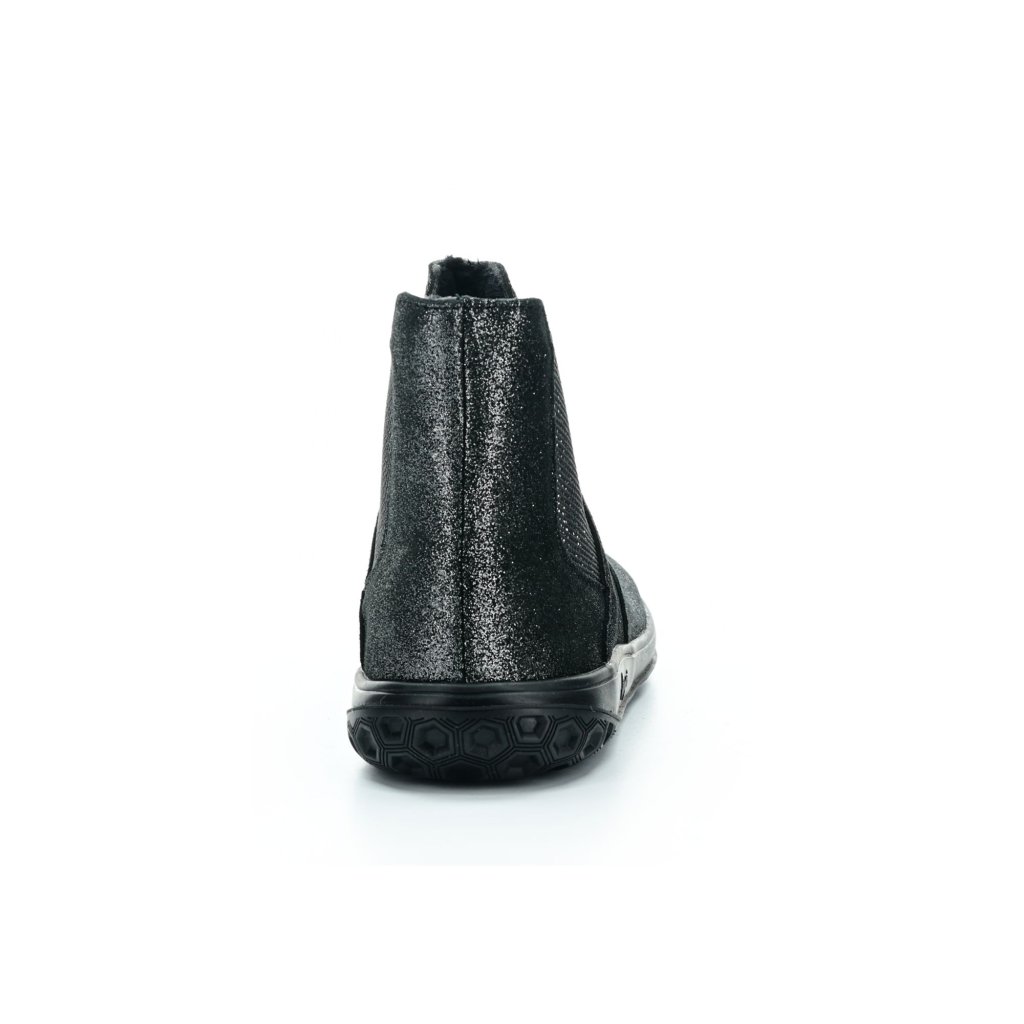 Jonap Igy schwarze Devon Winter Chelsea Barfußschuhe