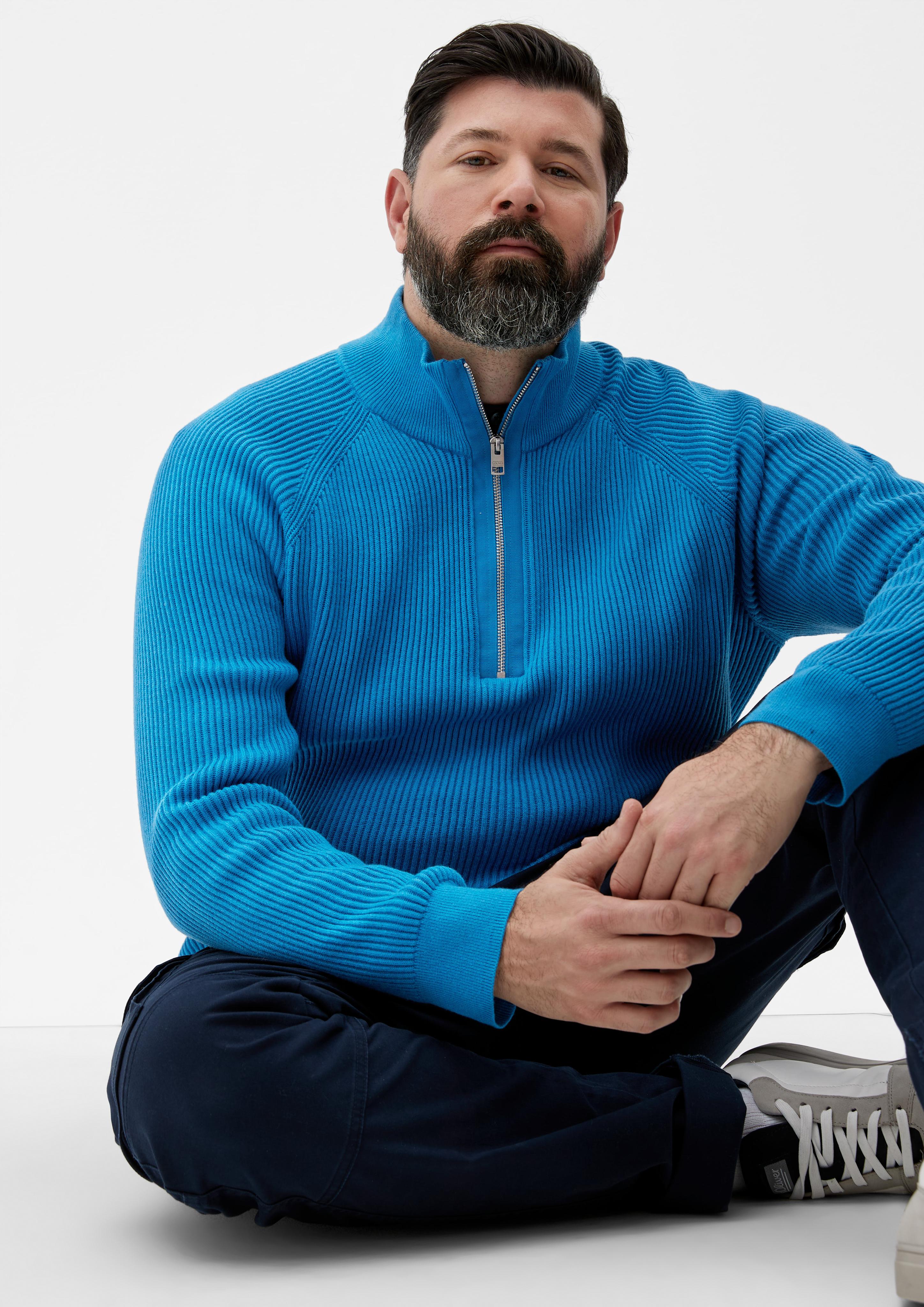 Gestrickter Troyerpullover  2128118-6285