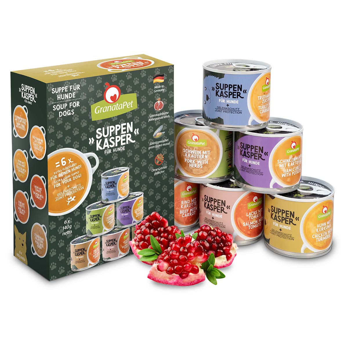 GranataPet Suppenkasper Multipack 6x140g kaufen bei ZooRoyal