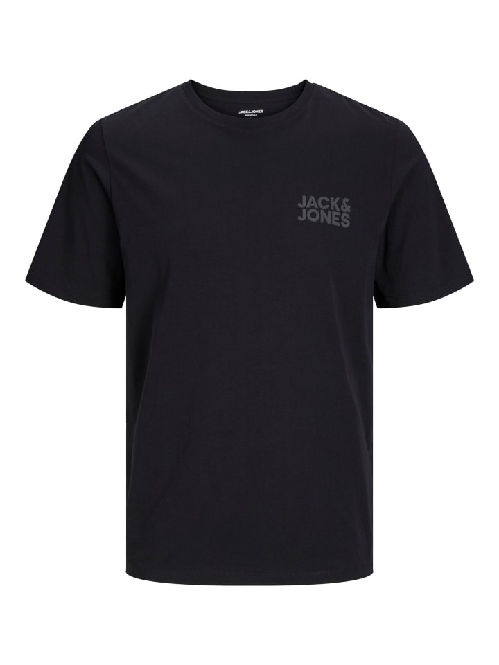 JACK & JONES PLUS T-shirt in Black günstig kaufen