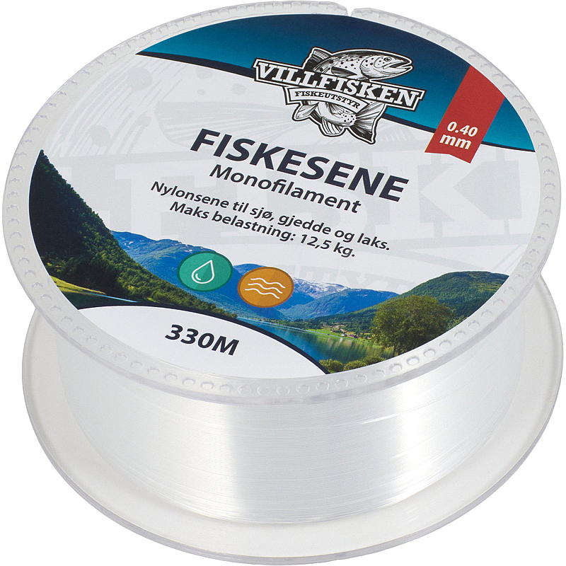 Villfisken Fiskesene mono 0,40 mm, 330 m, Villfisken
