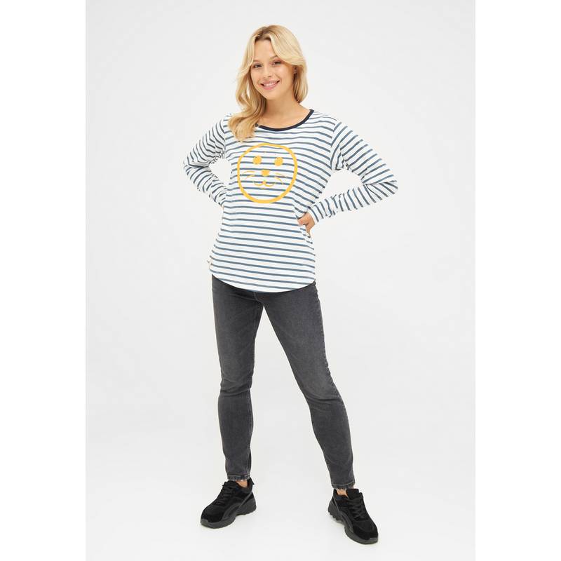 Derbe Robsmile Striped Langarmshirt Damen