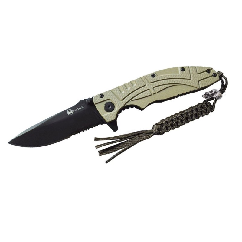 Prezioso - Militärmesser Ferus Desert Black Combo