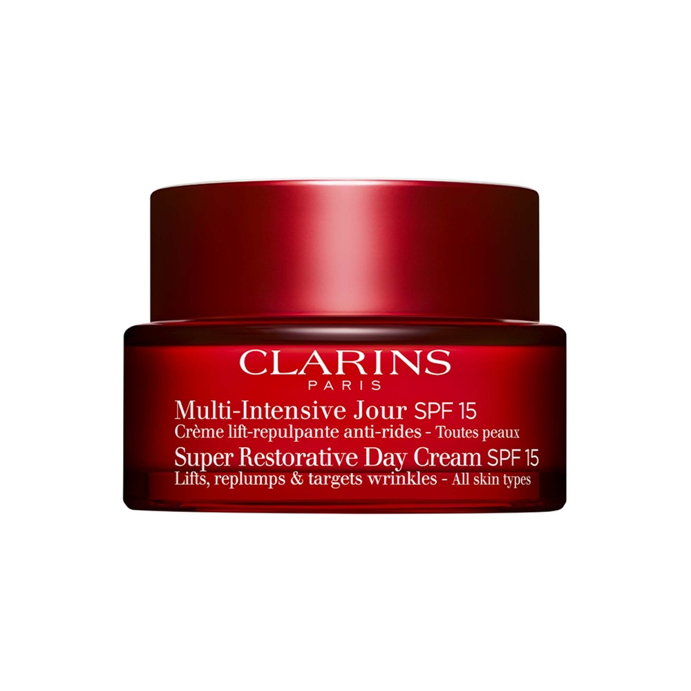 Clarins Multi-Intensive Jour SPF15 Crème lift-repulpante anti-rides - Toutes Peaux Crème