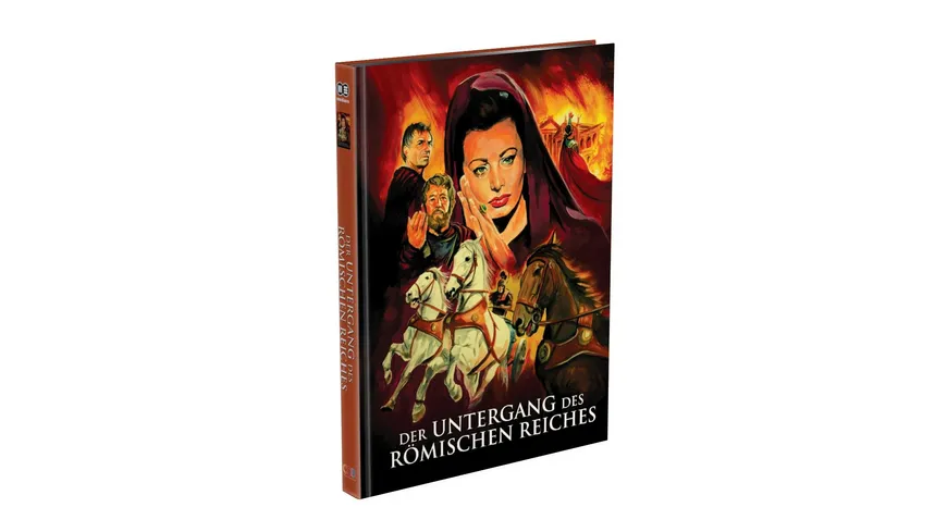 DER UNTERGANG DES RÖMISCHEN REICHES - 2-Disc Mediabook - Cover A - Limited 500 Edition - Uncut  (DVD + Blu-ray)