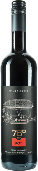 2023 78°ROT - Roter Glühwein Bio - WINEGINEERS