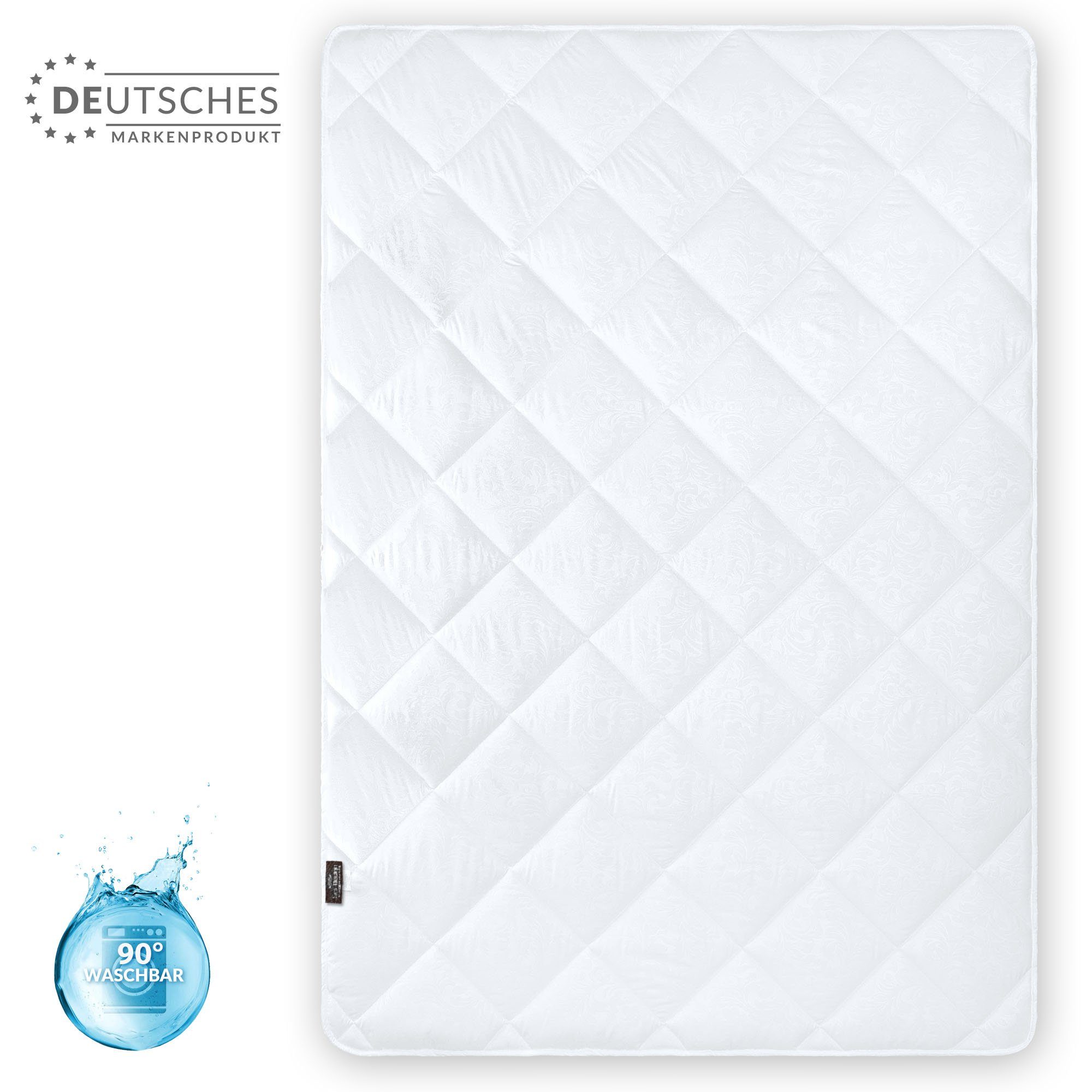 Microfaserbettdecke, Air Dream Bettdecken gesteppt und kochfest, SEI Design, Füllung: 100% Air Dream Faserbällchen, Bezug: 100% Mikrofaser, Antiallergen