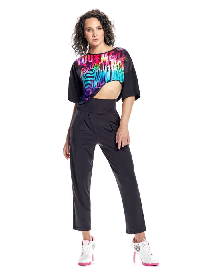 Winshape Functional Light and Soft Dance-Top DT109LS in rainbow zebra/black günstig kaufen