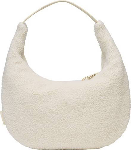 Marc O'Polo Teddy-Hobo Bag mit soften Lammleder-Details