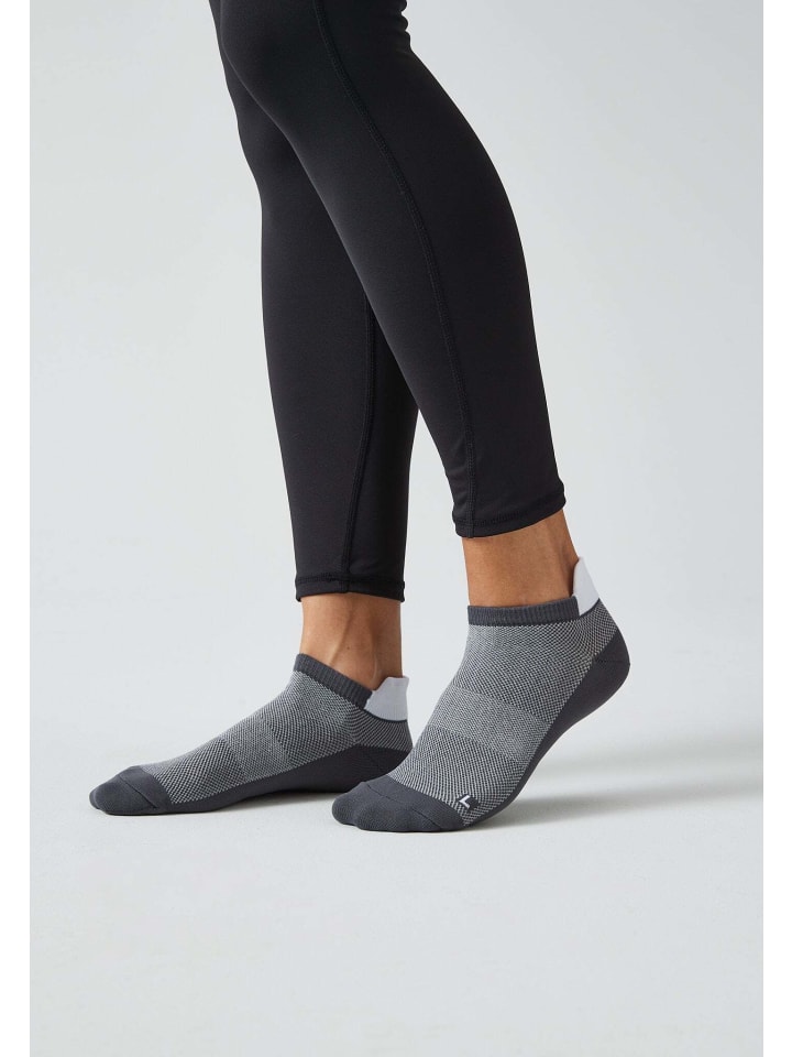 SNOCKS Laufsocken 4 Paar in Grau günstig kaufen