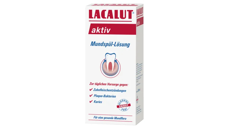 LACALUT Mundspülung Aktiv 300 ml