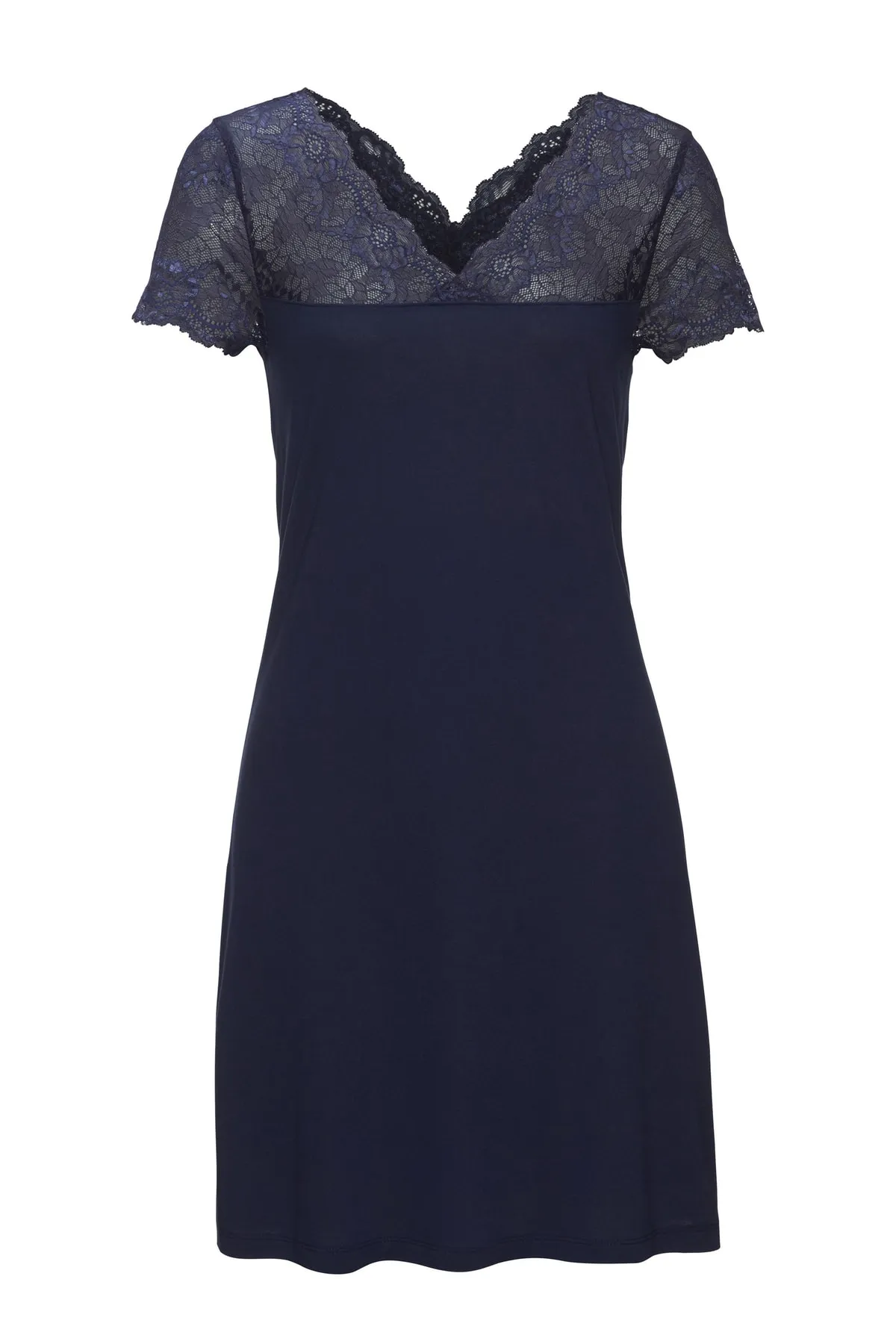 LASCANA  Nachthemd - Blau - Basic