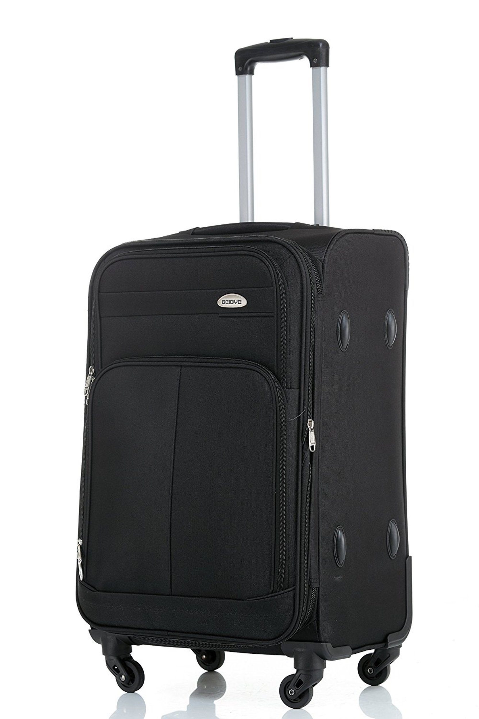 Beibye Weichgepäck-Trolley Set 2-tlg. 64 + 54cm mit 4 Rollen u. Dehnfalte in drei Farben