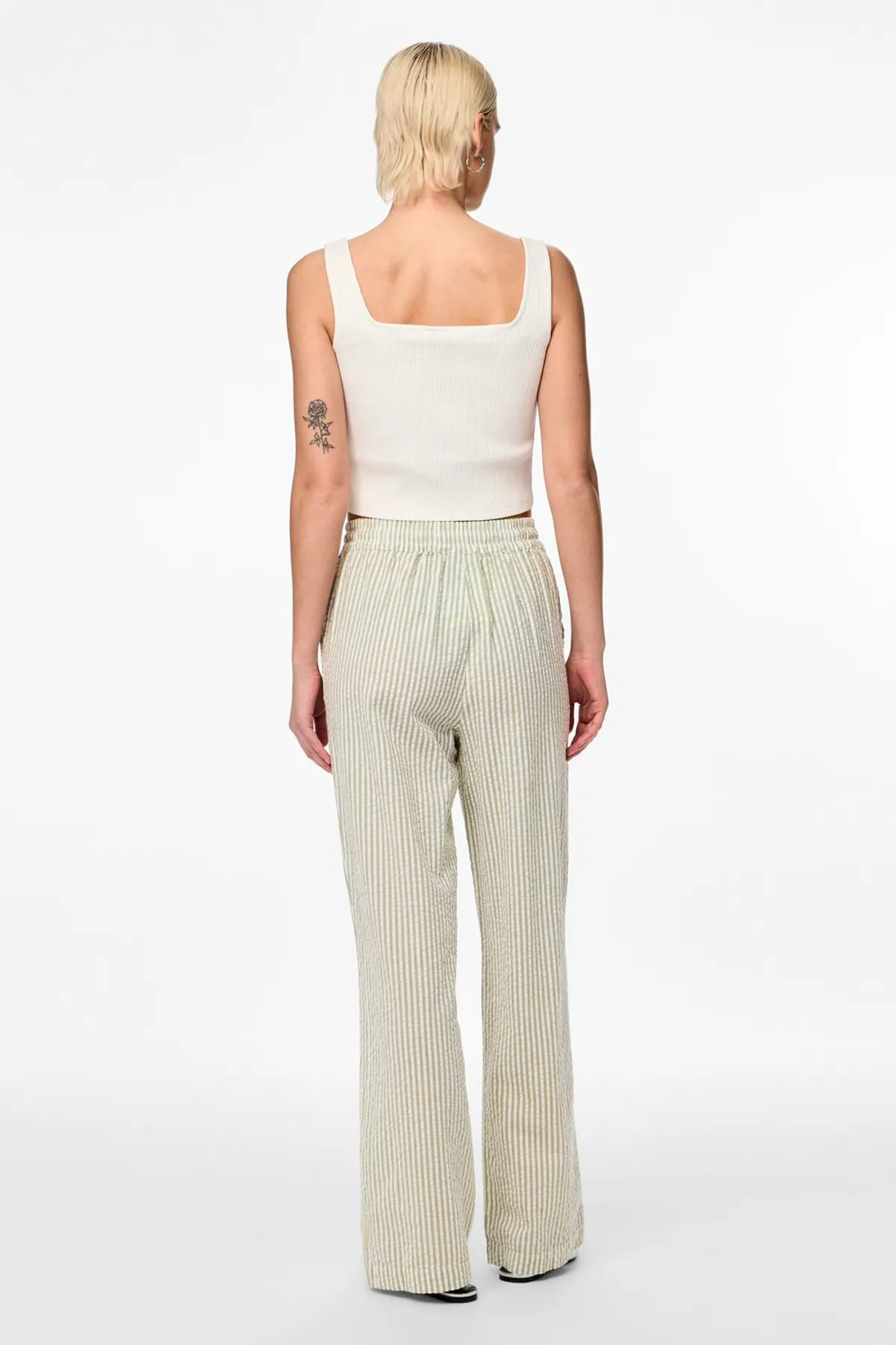 PIECES  PCSALLY HW LOOSE STRING PANT NOOS