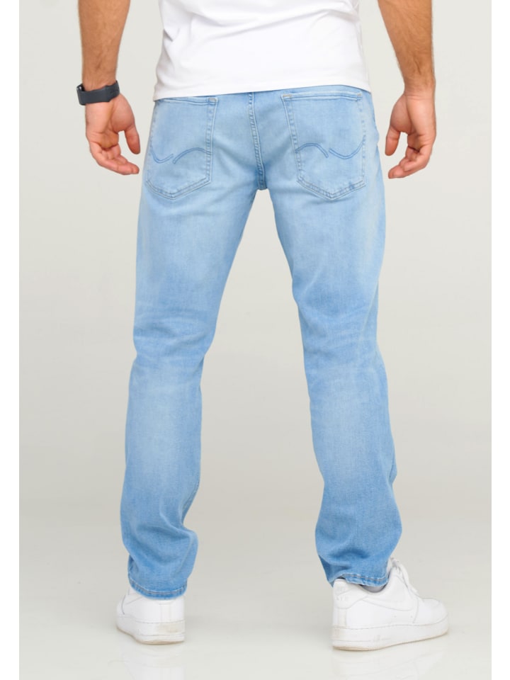 Jack & Jones Jeans Comfort Fit - JJIMIKE JJARIS in Light Blue Denim günstig kaufen