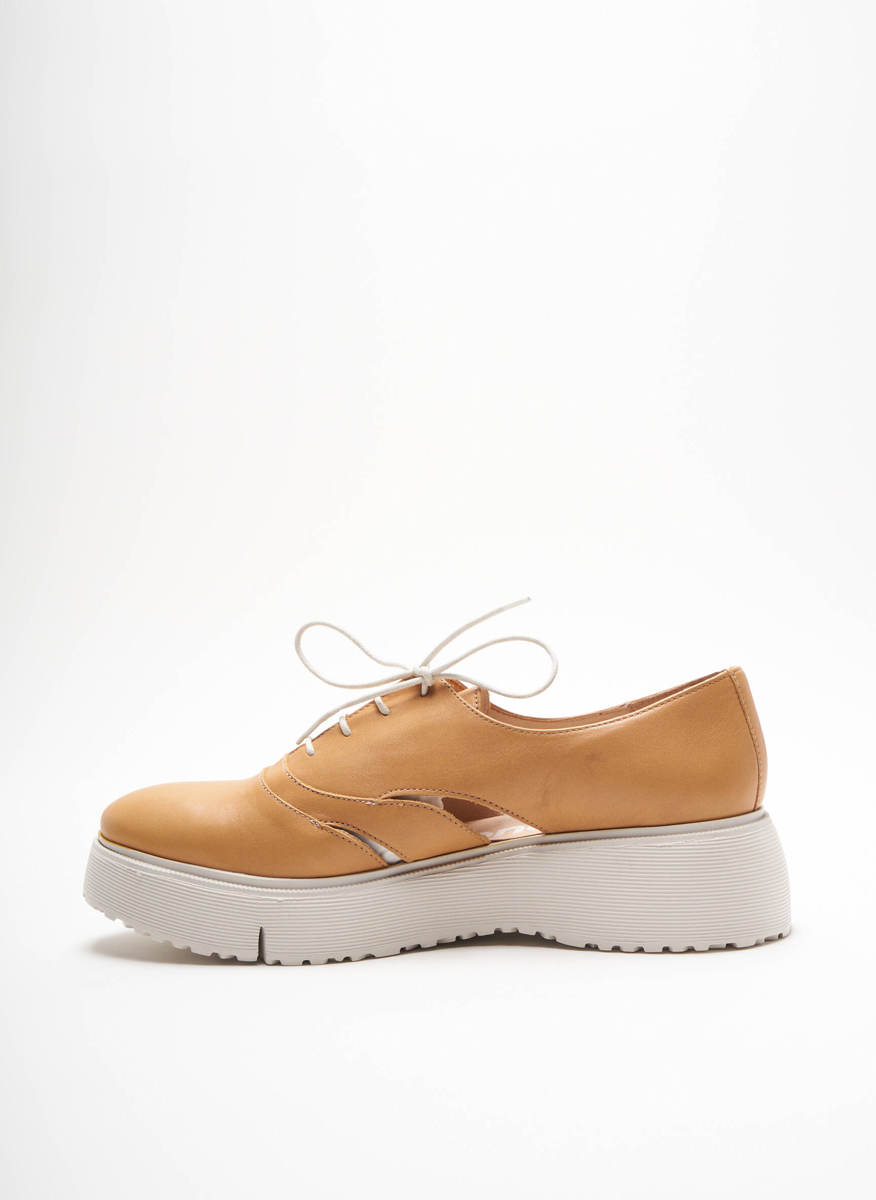 Wonders Derby Femme couleur beige