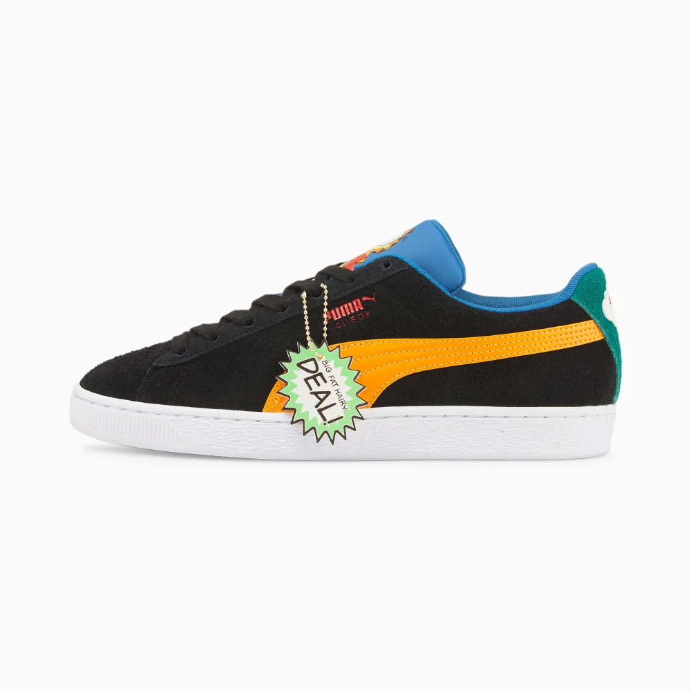 PUMA Suede Garfield x 384182-01 / schwarz