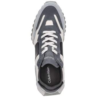 Calvin Klein Low Top Lace Up Sneaker in grau