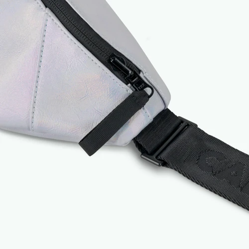 Small Rennes silver fanny pack