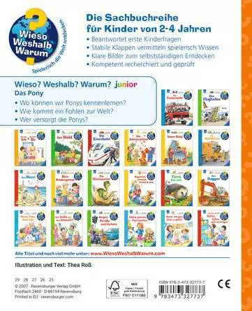 Ravensburger Wieso? Weshalb? Warum? junior, Band 20: Das Pony