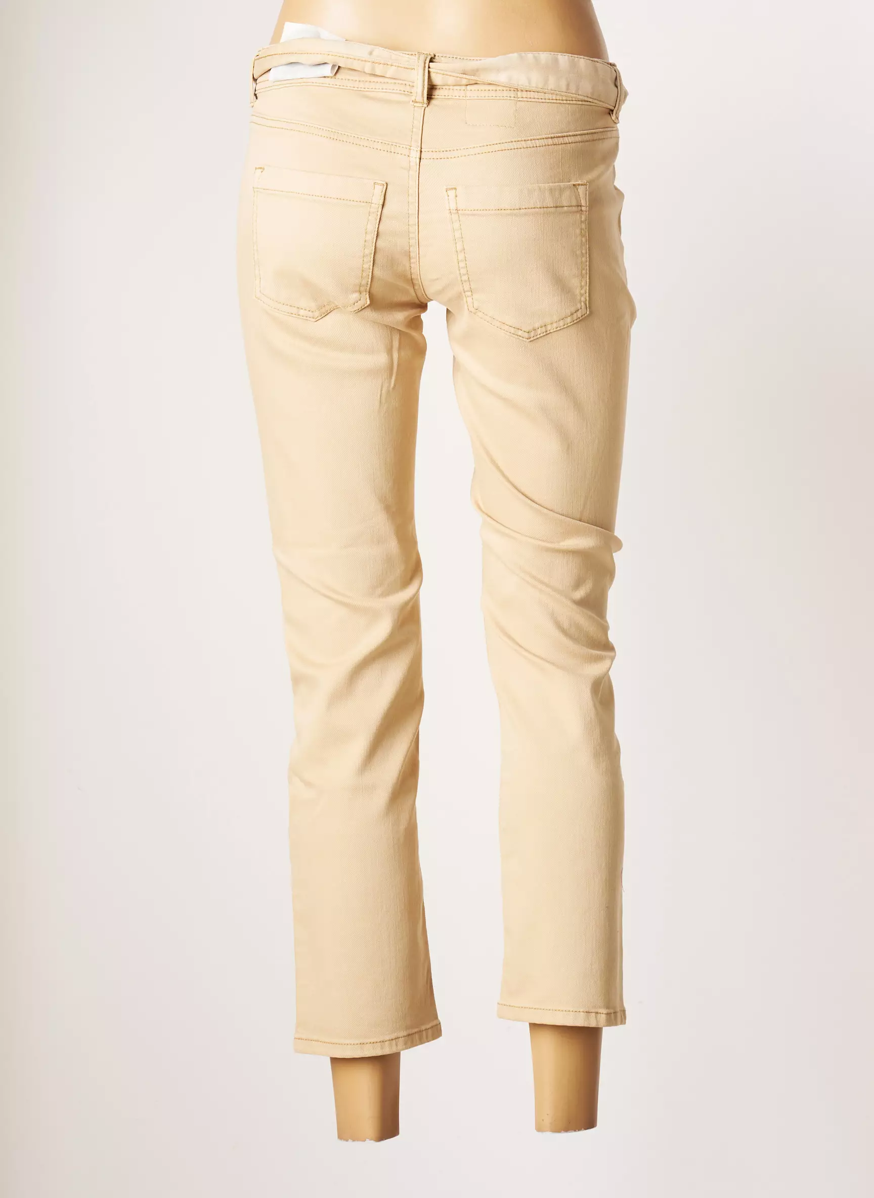 Street One Pantalon7 8 Femme couleur beige