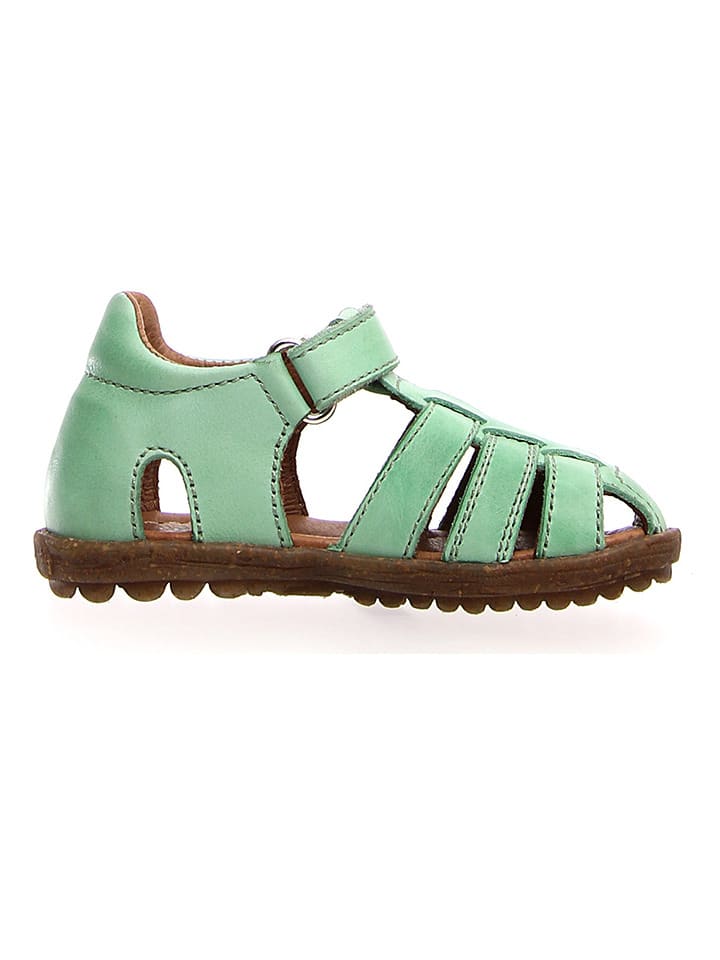 Naturino Leder-Halbsandalen in Grün günstig kaufen