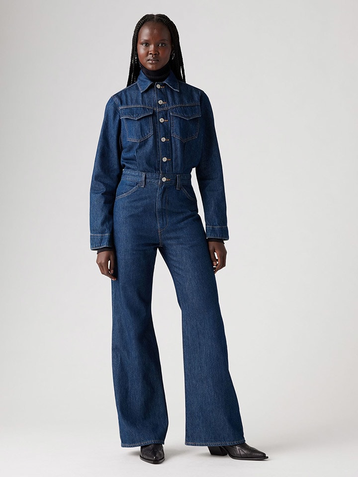 Levi's Jumpsuit in Dunkelblau günstig kaufen