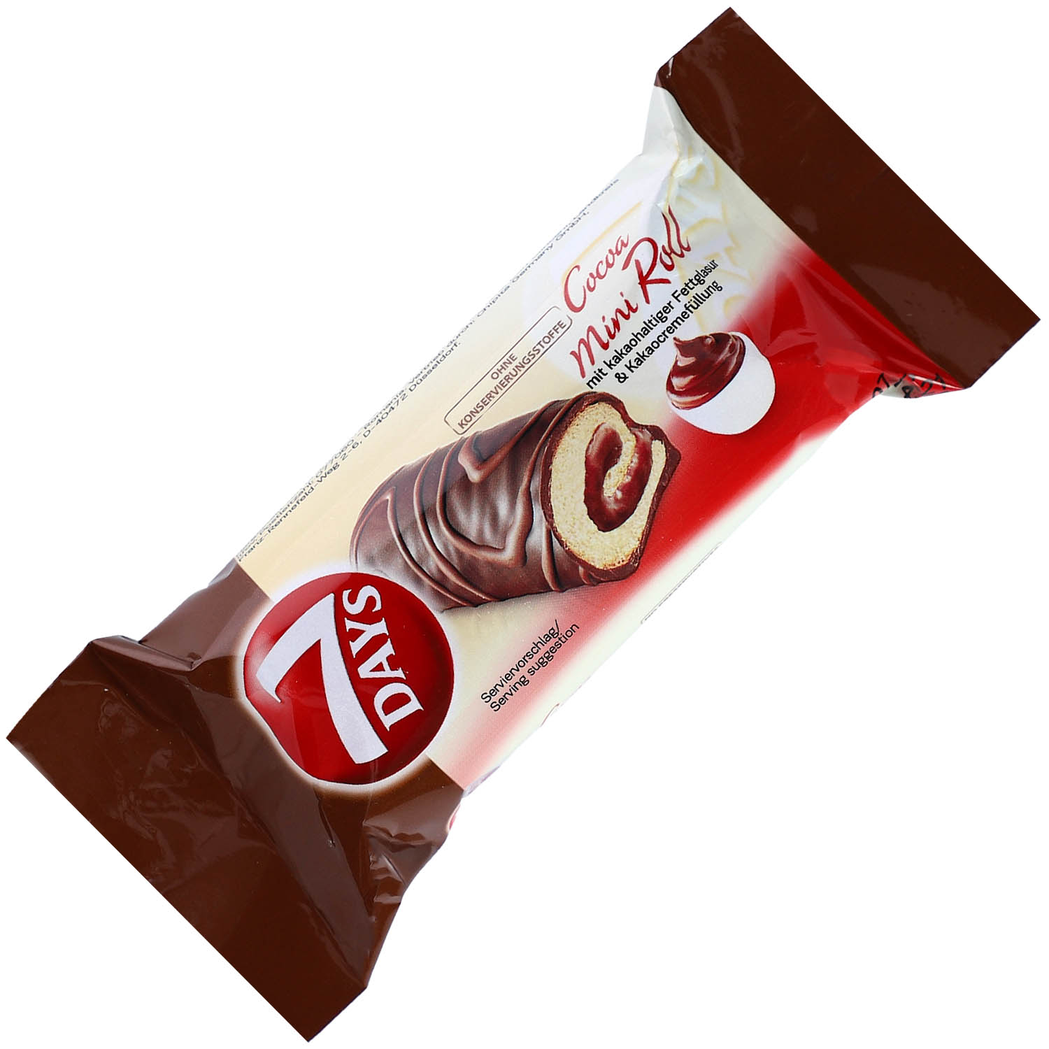 7Days Cocoa Mini Roll Kakao 5x32g