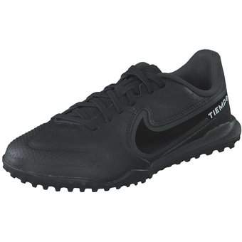 Nike Jr. Tiempo Legend 9 Academy TF in schwarz