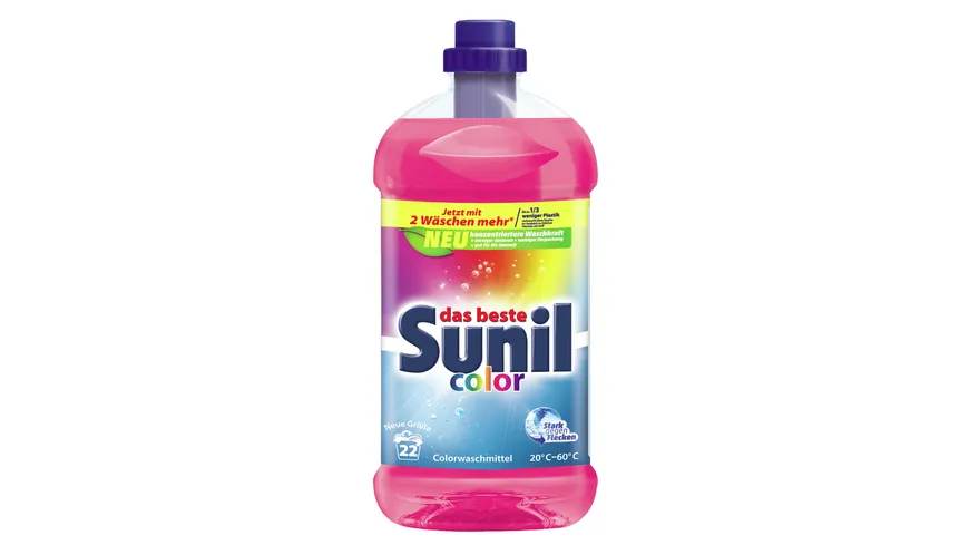 Sunil Colorwaschmittel flüssig 22WL 1.1 l