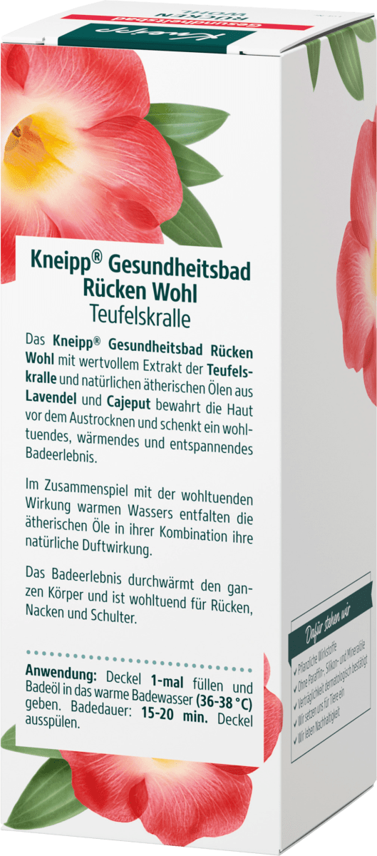 Gesundheitsbad Rücken Wohl, 100 ml