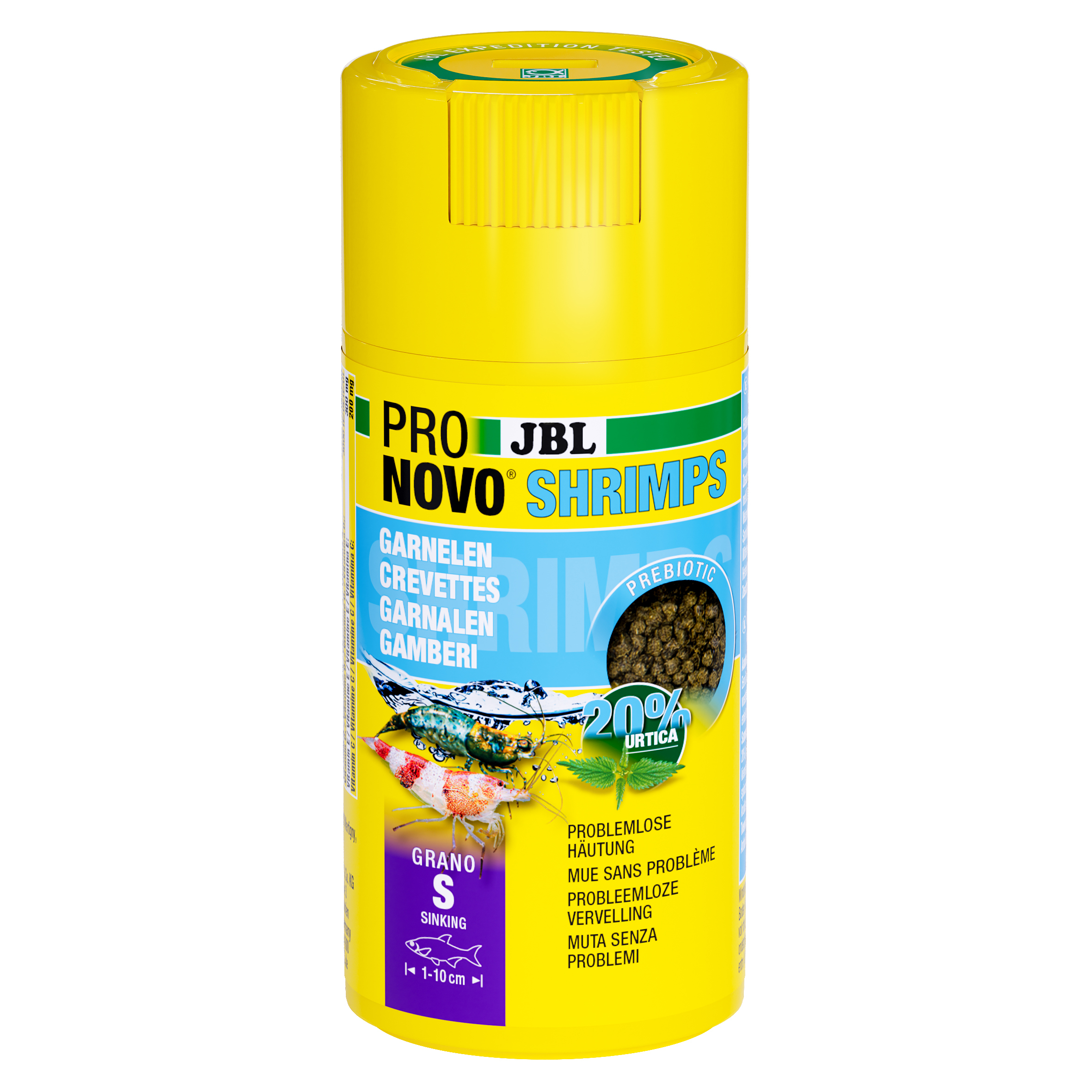 JBL Hauptfutter JBL PRONOVO Hauptfutter-Granulat für Garnelen S 100 ml